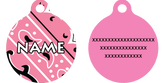 Bandana Pink HD Dog ID Tag